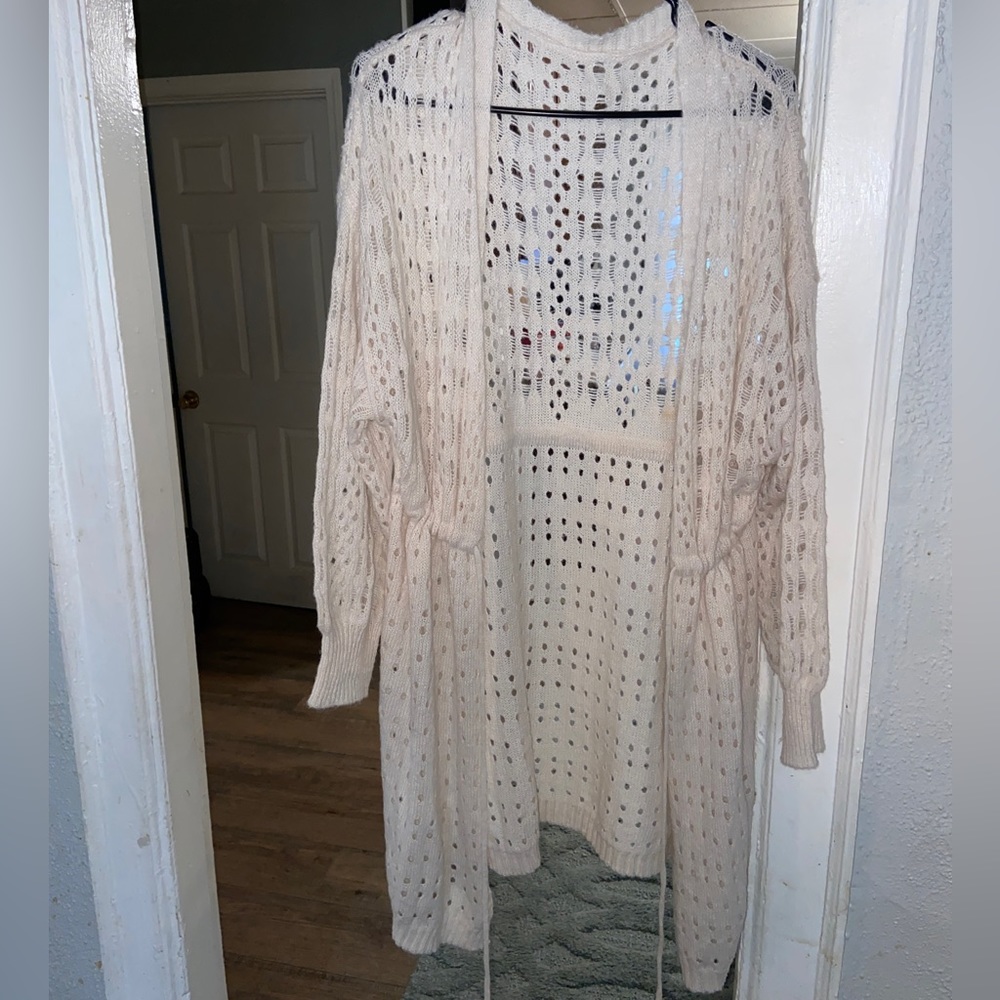 Knit cardigan
